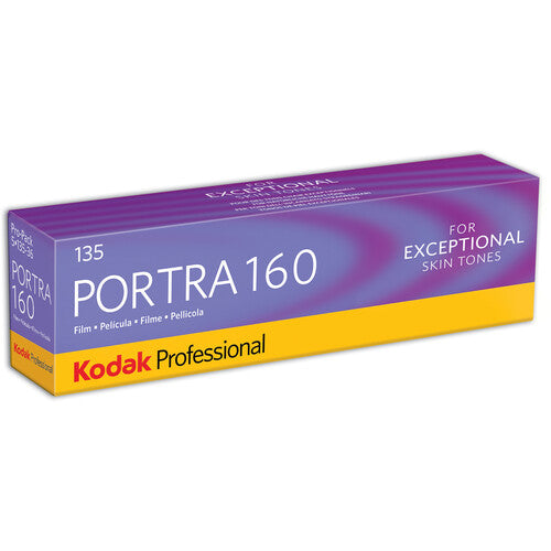 Kodak PORTRA 160 Color 35mm 36EXP - Box (5 Rolls)